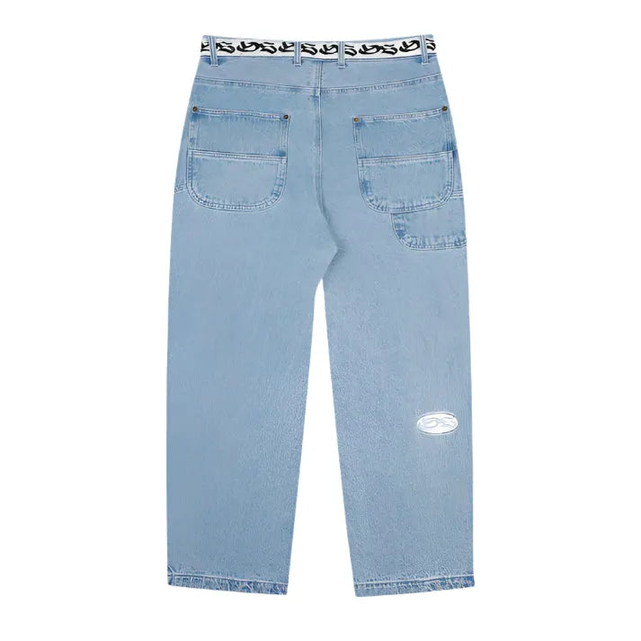 Yardsale XXX Boss Trousers Light Denim - ARROW & BEAST