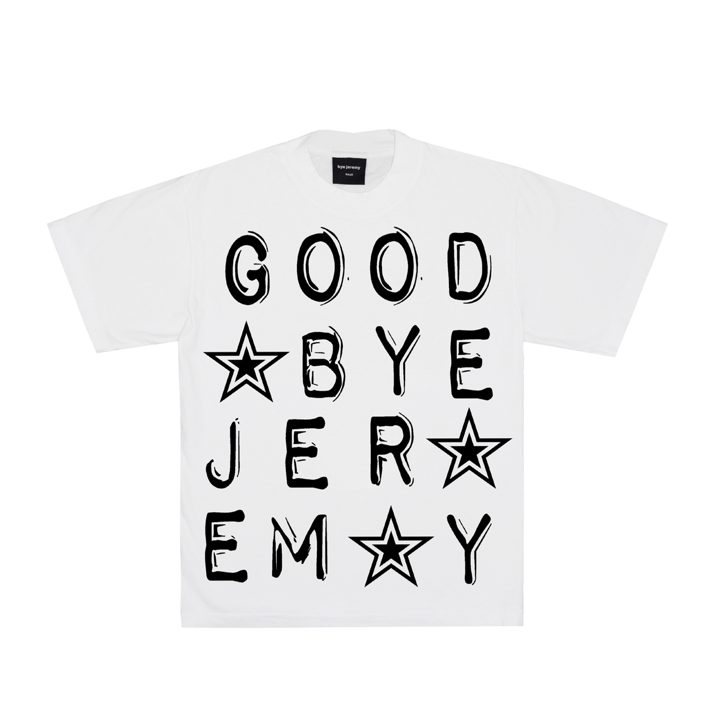 Bye Jeremy Act Tee White