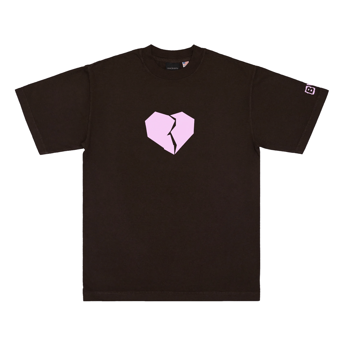 Bye Jeremy Heartbroken Tee Brown