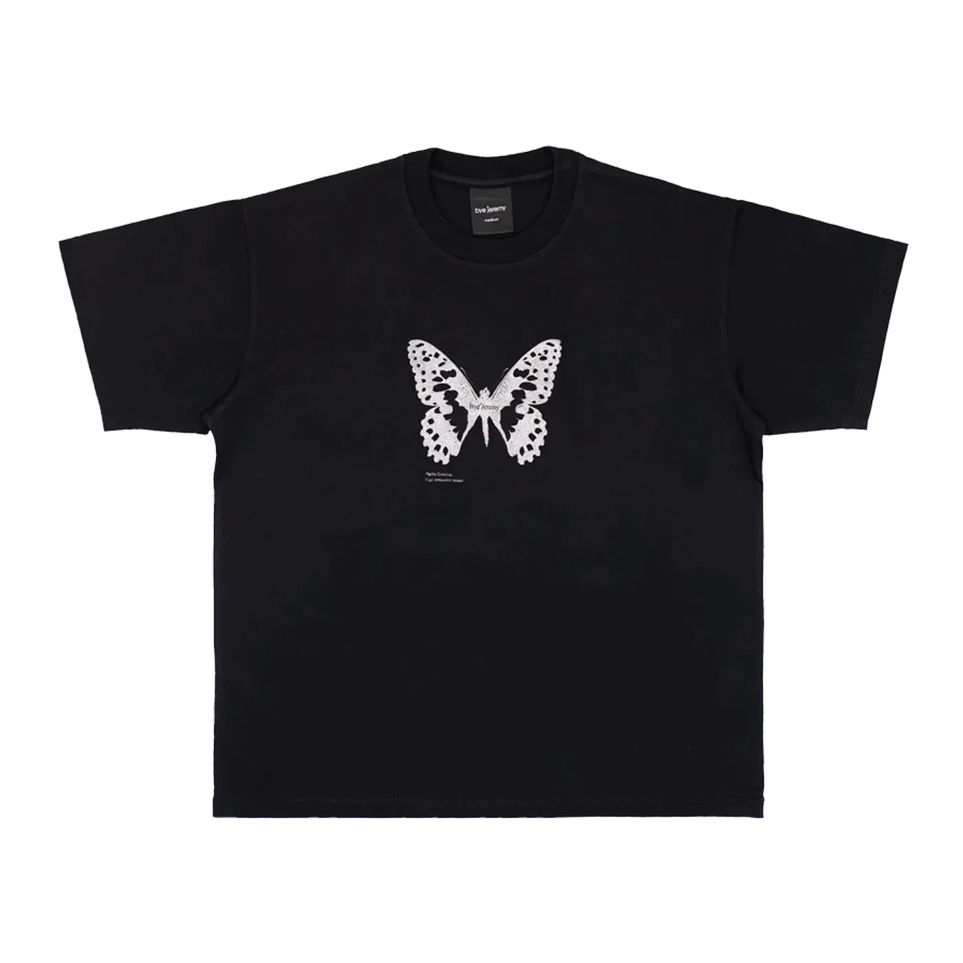 Bye Jeremy Butterfly Tee Black - ARROW & BEAST