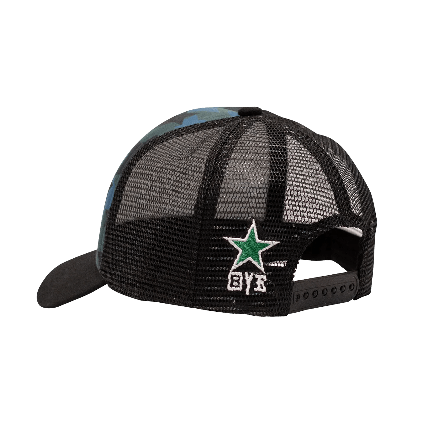 Bye Jeremy Star Trucker Hat Black