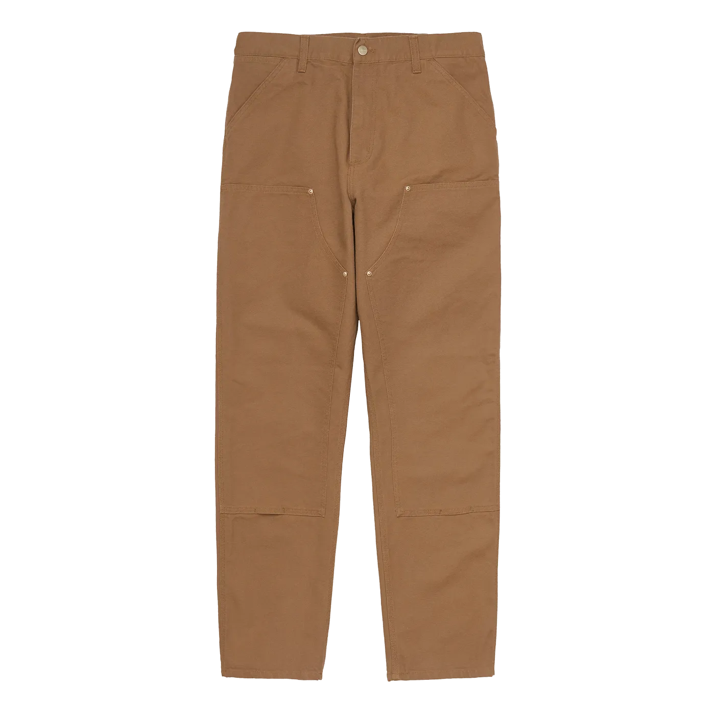 Carhartt WIP Double Knee Canvas Pant Hamilton Brown - ARROW & BEAST