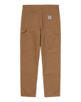 Carhartt WIP Double Knee Canvas Pant Hamilton Brown