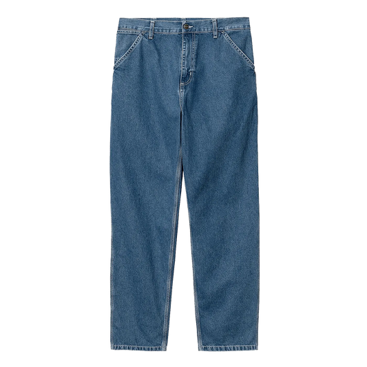 Carhartt WIP Simple Pant Blue Denim - ARROW & BEAST