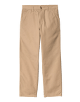 Carhartt WIP Single Knee Pant Dusty Brown