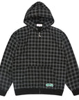 Yardsale XXX Check Waffle Hood Black