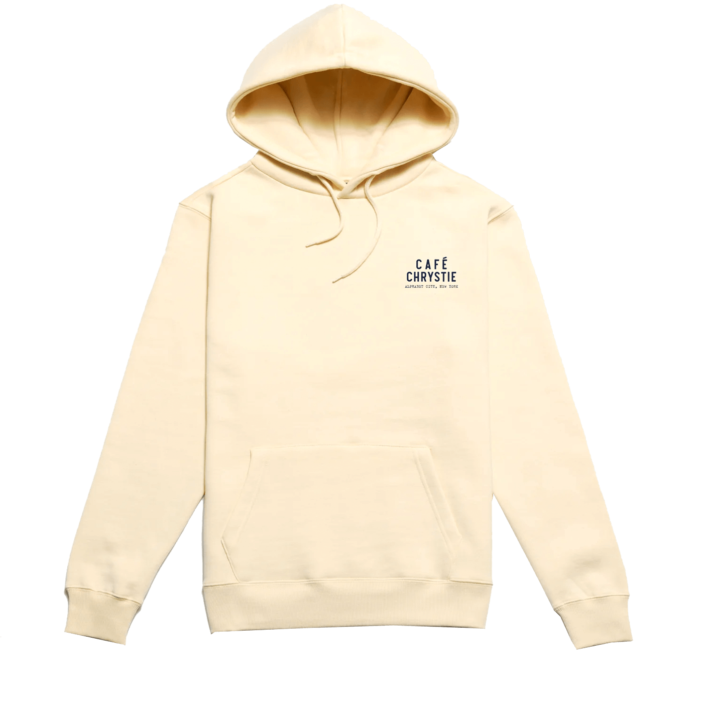 Chrystie NYC Cafe Chrystie Hoodie Creme