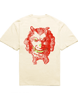 Chrystie NYC Demon Smile Logo Tee Cream