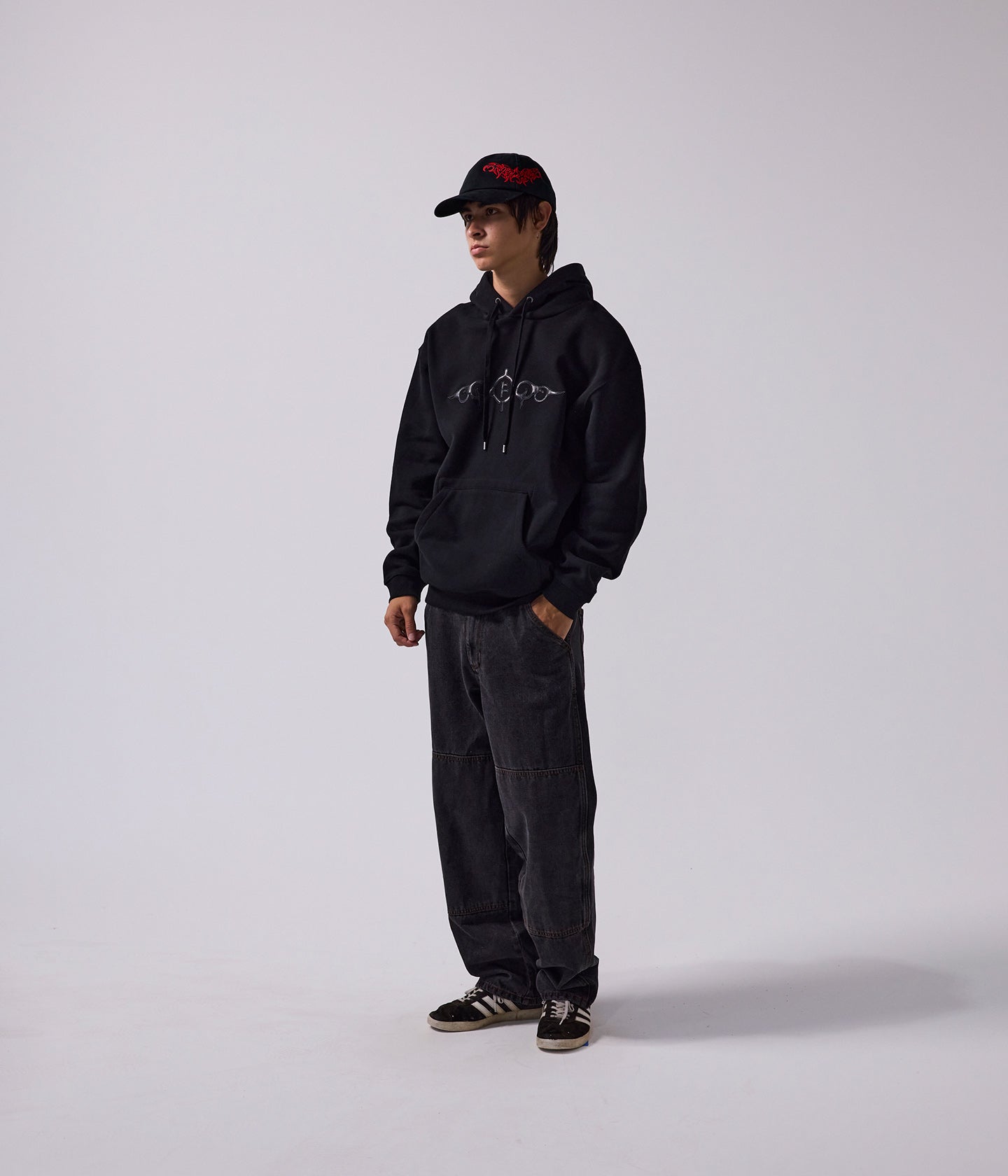 FORMER MERCHANDISE B.HOWARD HOOD BLACK