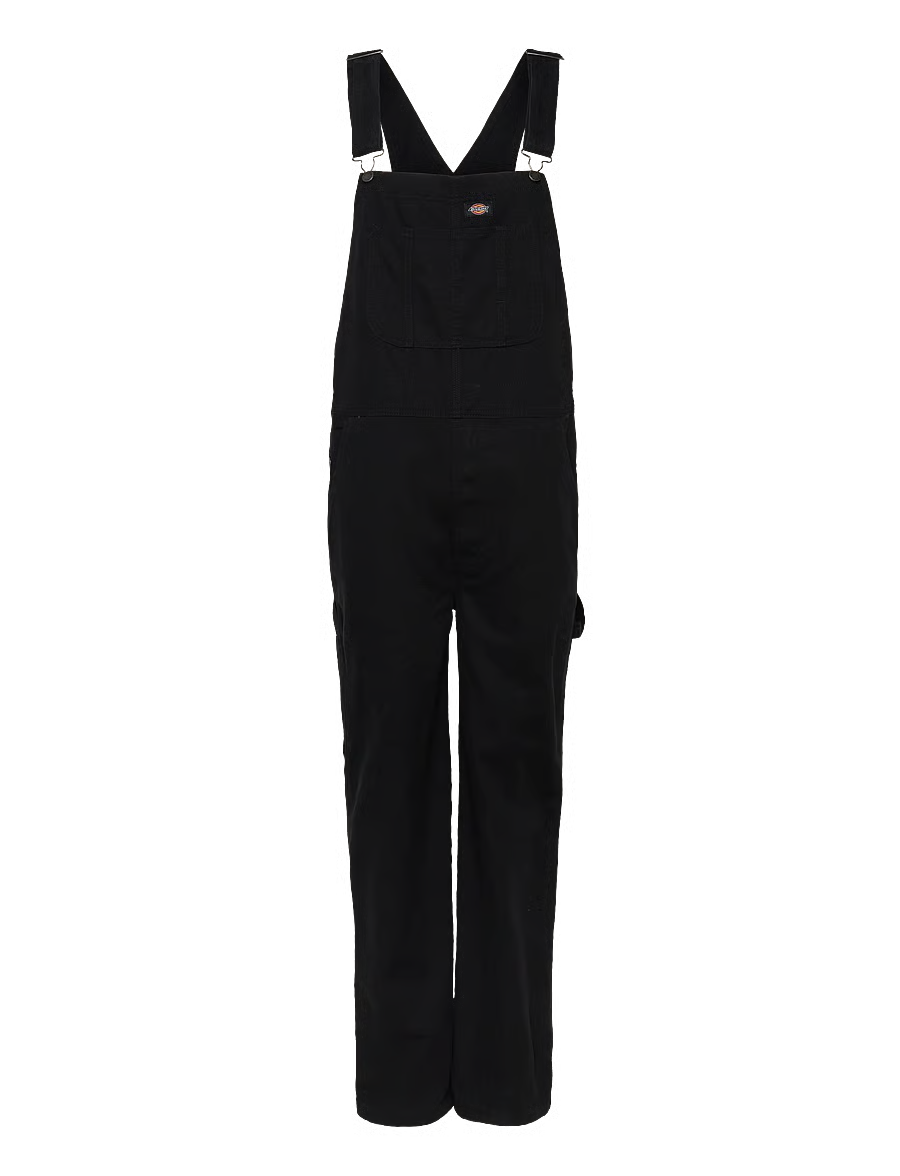 Dickies Canvas Bib Black