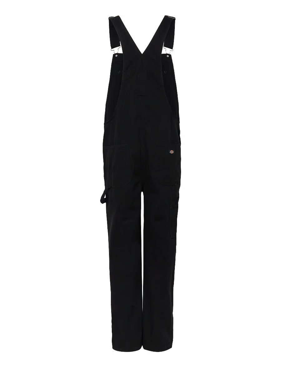 Dickies Canvas Bib Black