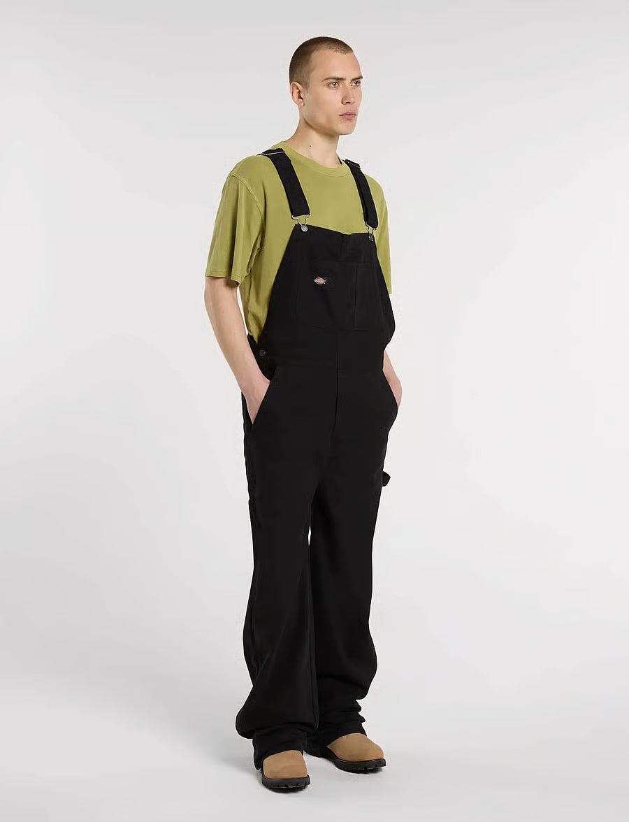 Dickies Canvas Bib Black