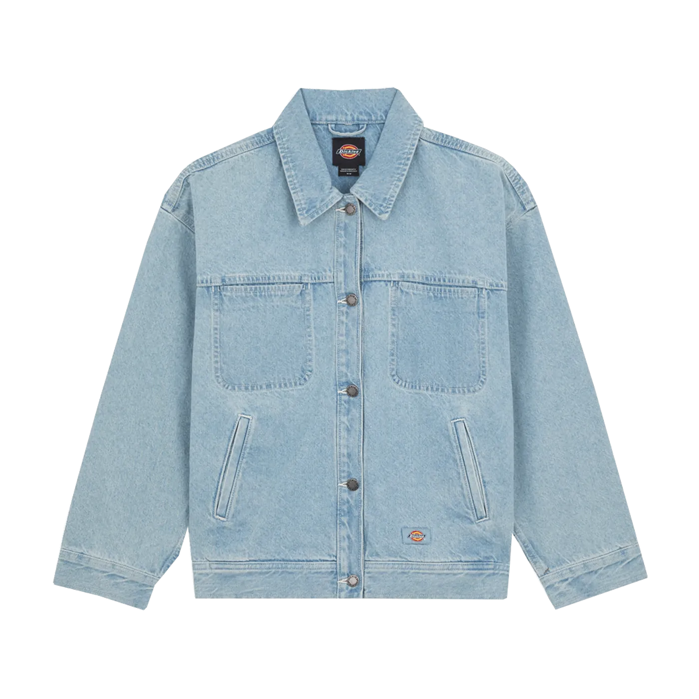 Dickies Herndon Denim Jacket Vintage Blue - ARROW & BEAST
