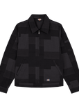 Dickies Jaquard Eisenhower Jacket Rinsed Black