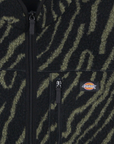 Dickies Mount Hope Printed Fleece Black