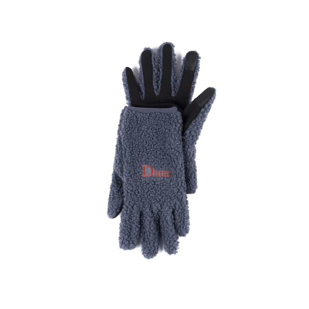 Dime MTL Classic Fleece Gloves Cool Grey - ARROW &amp; BEAST