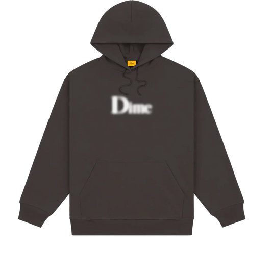 Dime MTL Classic Blurry Hoodie Vintage Black ONLINE ONLY - ARROW & BEAST