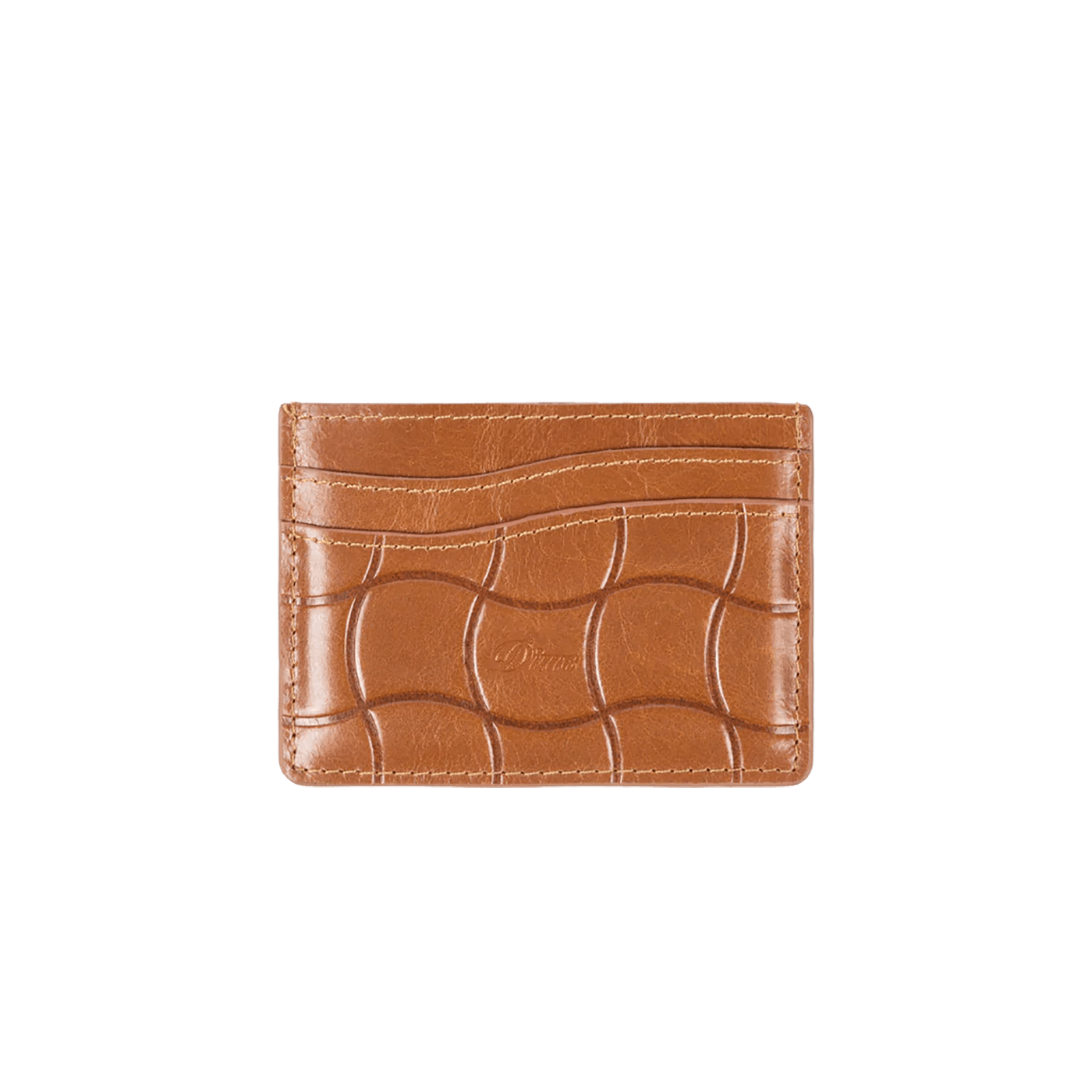 Dime MTL Classic Quilted Cardholder Butterscotch - ARROW &amp; BEAST