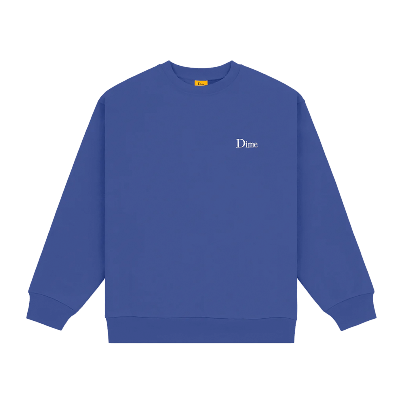 Dime MTL Classic Small Logo Crewneck Indigo