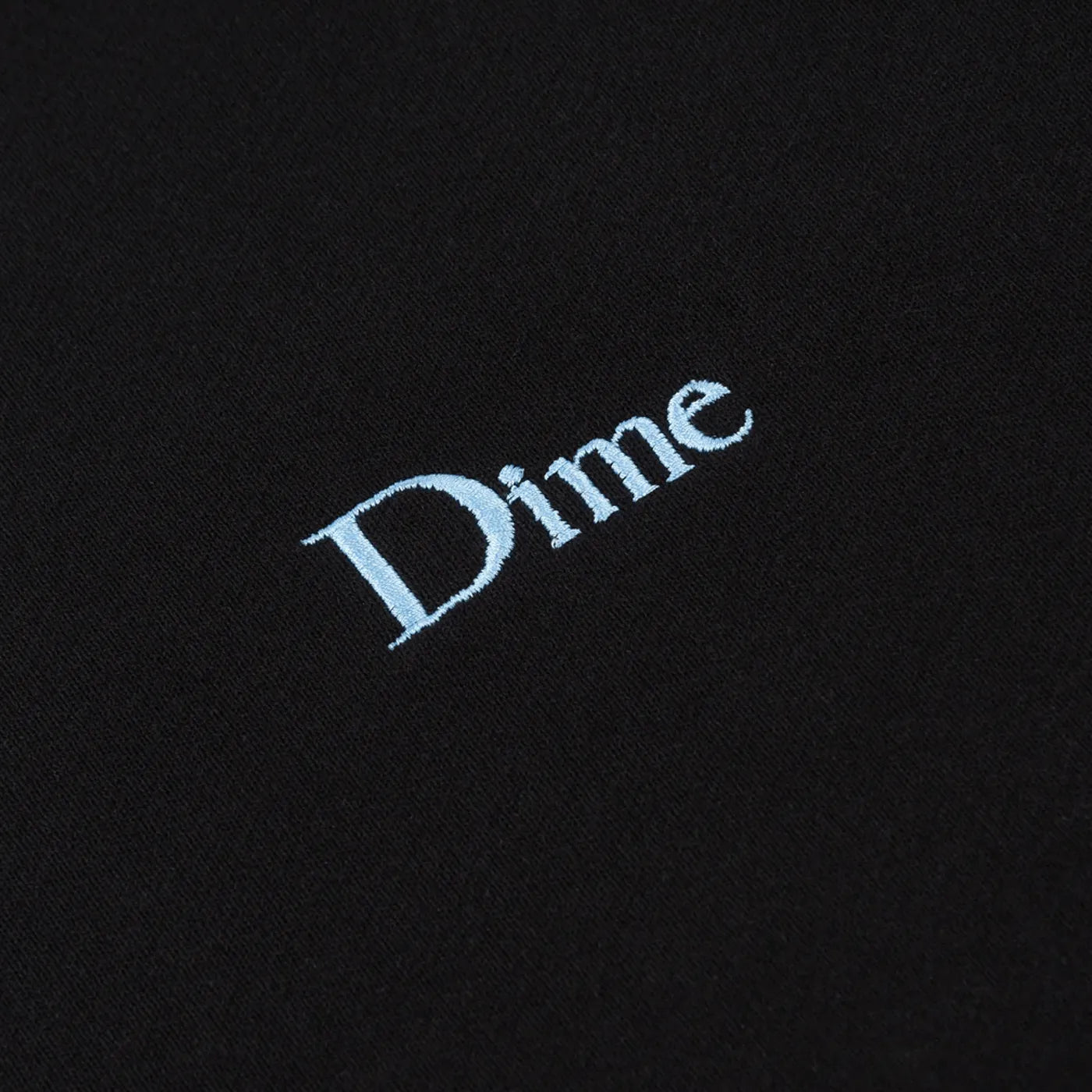 Dime MTL Classic Small Logo Tee Black ONLINE ONLY - ARROW & BEAST
