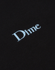 Dime MTL Classic Small Logo Tee Black