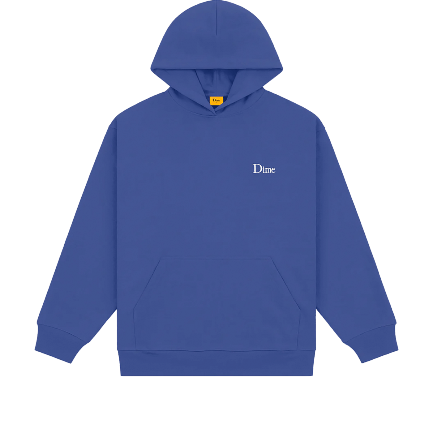 Dime MTL Classic Small Logo Hoodie Indigo