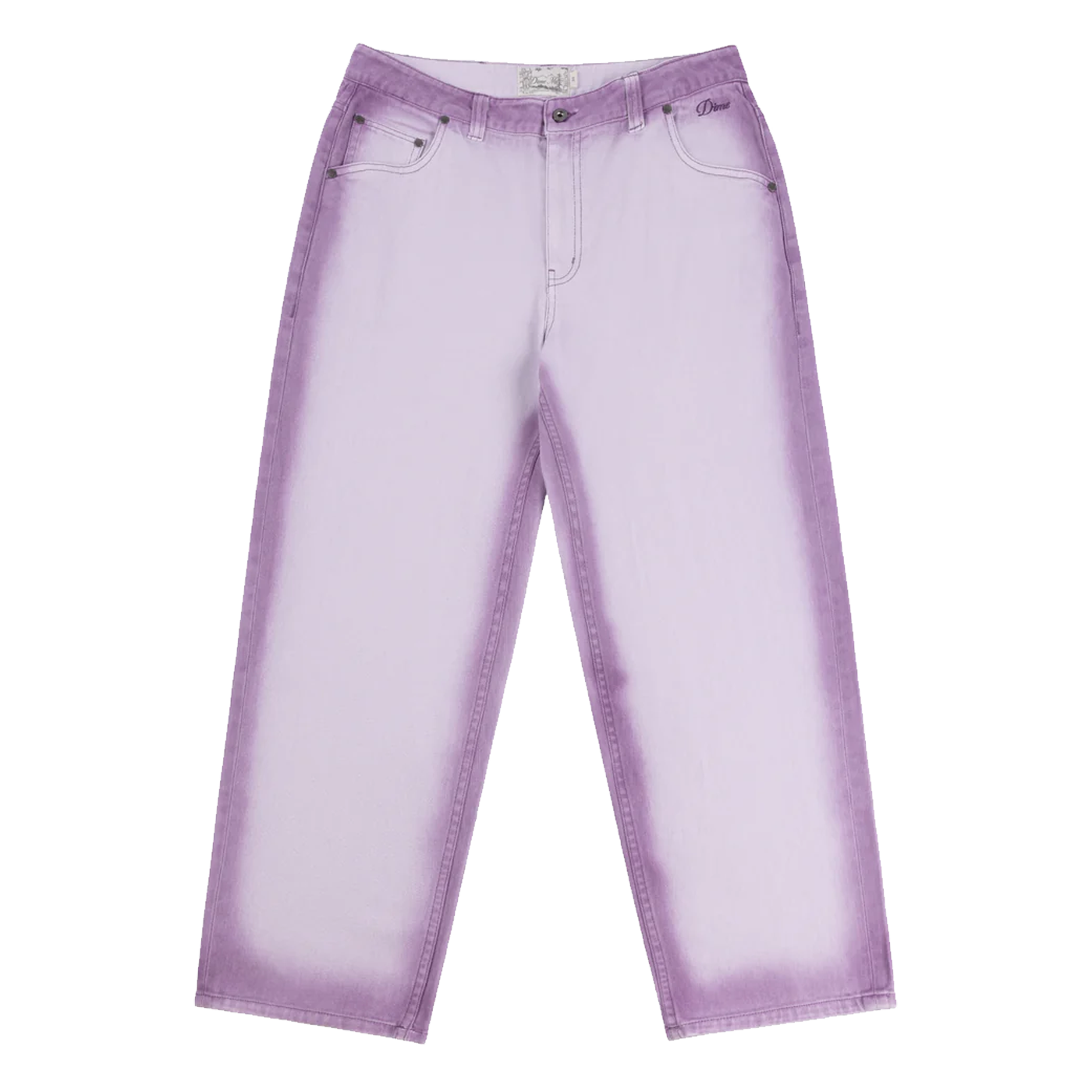 Dime MTL Classic Relaxed Denim Pants Violet