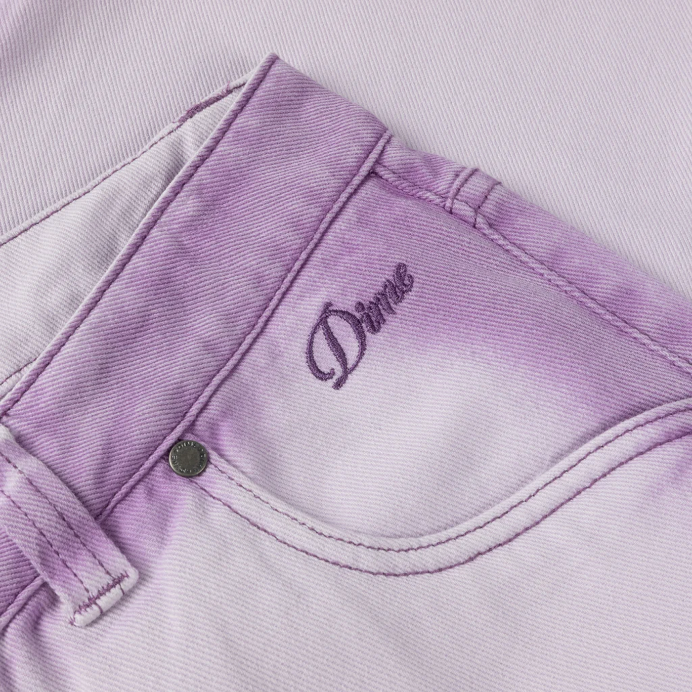 Dime MTL Classic Relaxed Denim Pants Violet