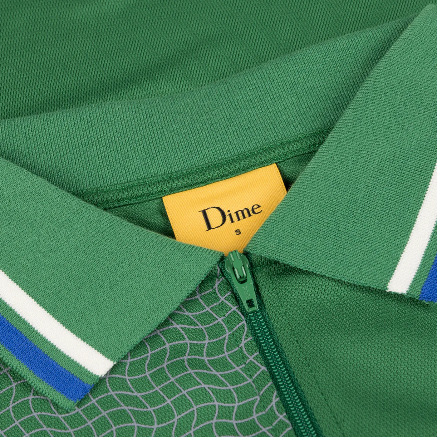 Dime MTL Court Polo Kelly Green