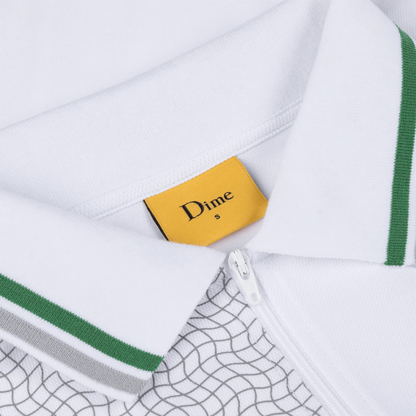 Dime MTL Court Polo White