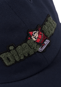 Dime MTL Crayon Chenille Low Pro Cap Navy