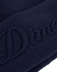 Dime MTL Cursive Fold Beanie Navy