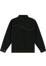 Load image into Gallery viewer, Dime MTL Denim Western Jacket Washed Black
