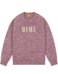 Dime MTL Fantasy Knit Crew Pink