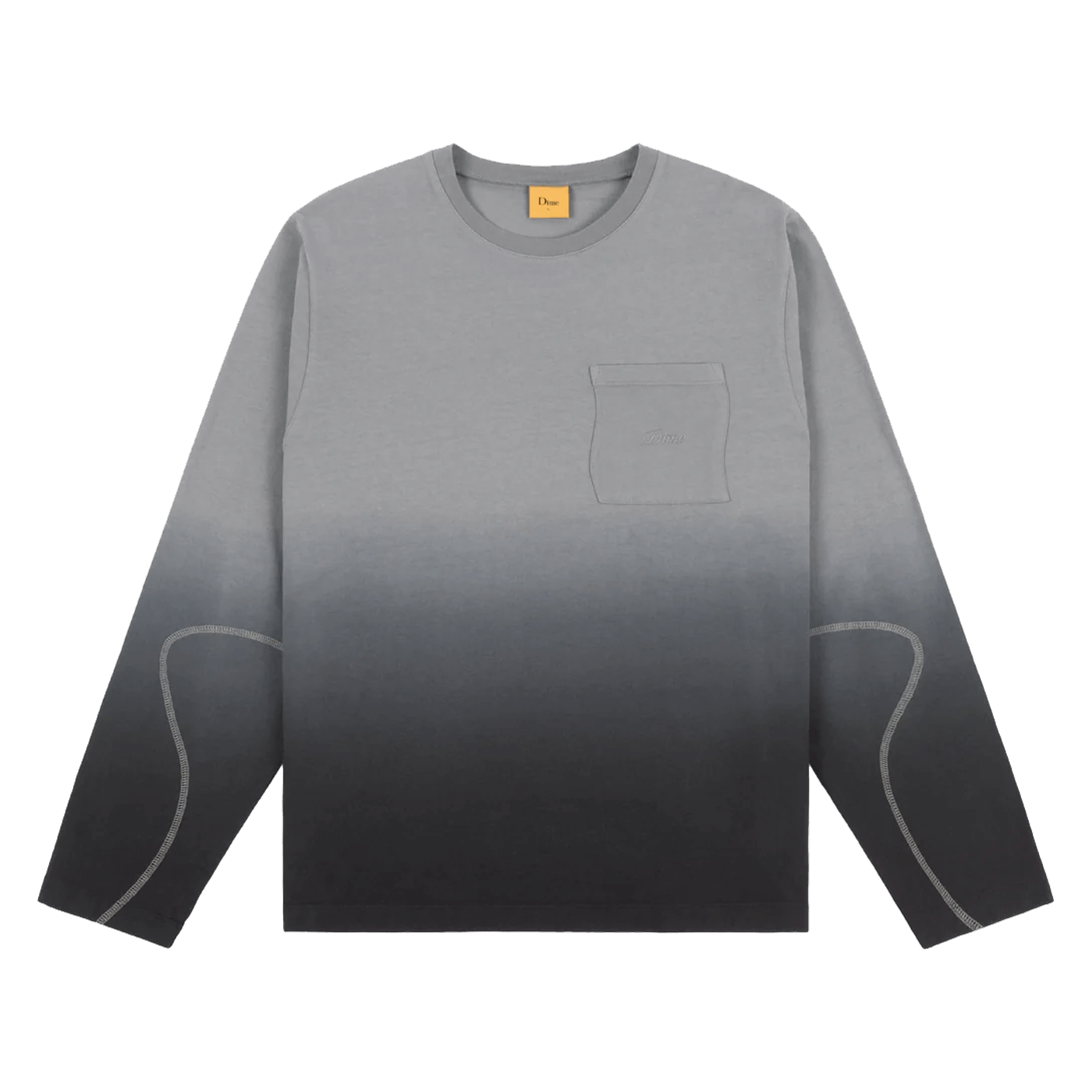 Dime MTL Gradient LS Shirt Charcoal