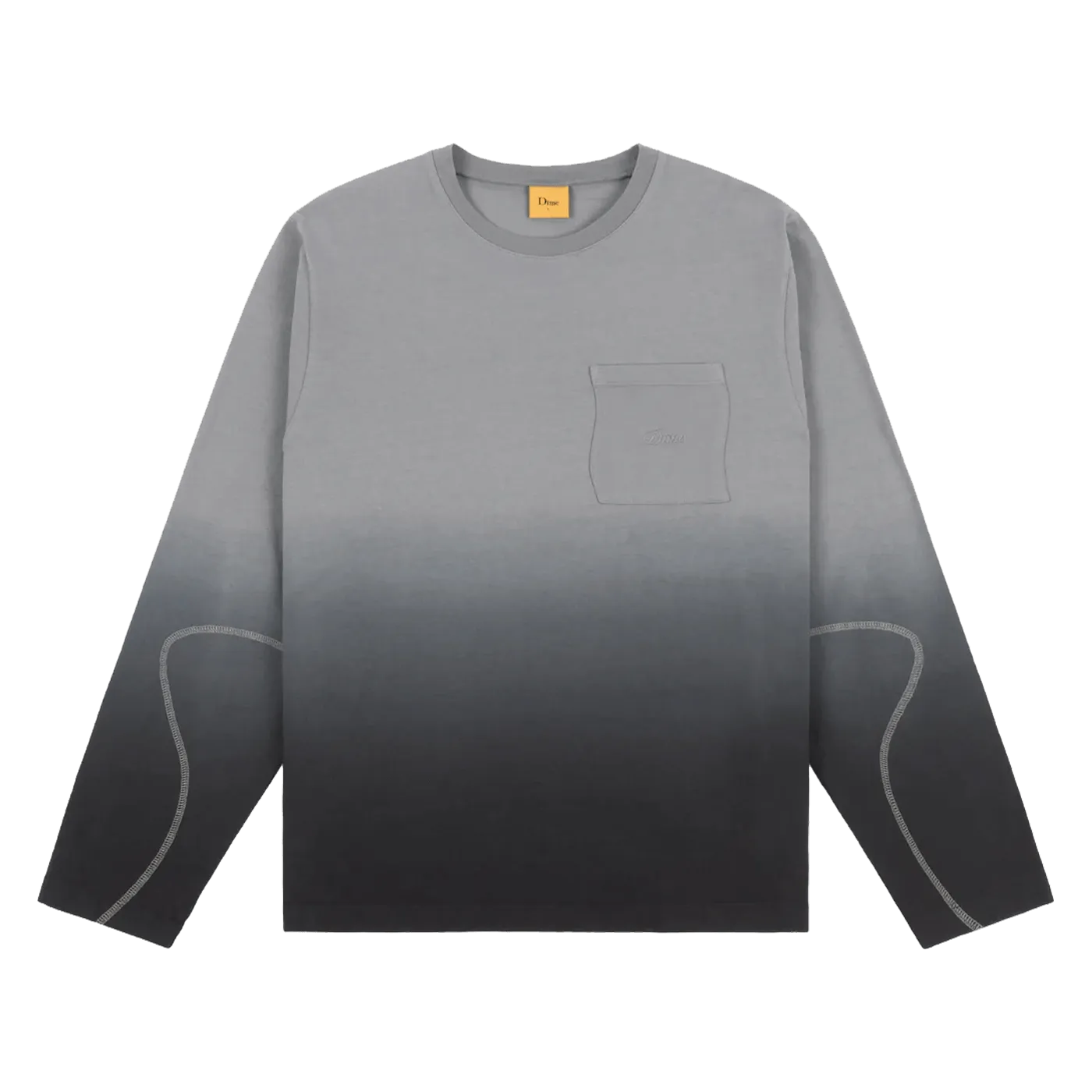 Dime MTL Gradient LS Shirt Charcoal - ARROW & BEAST