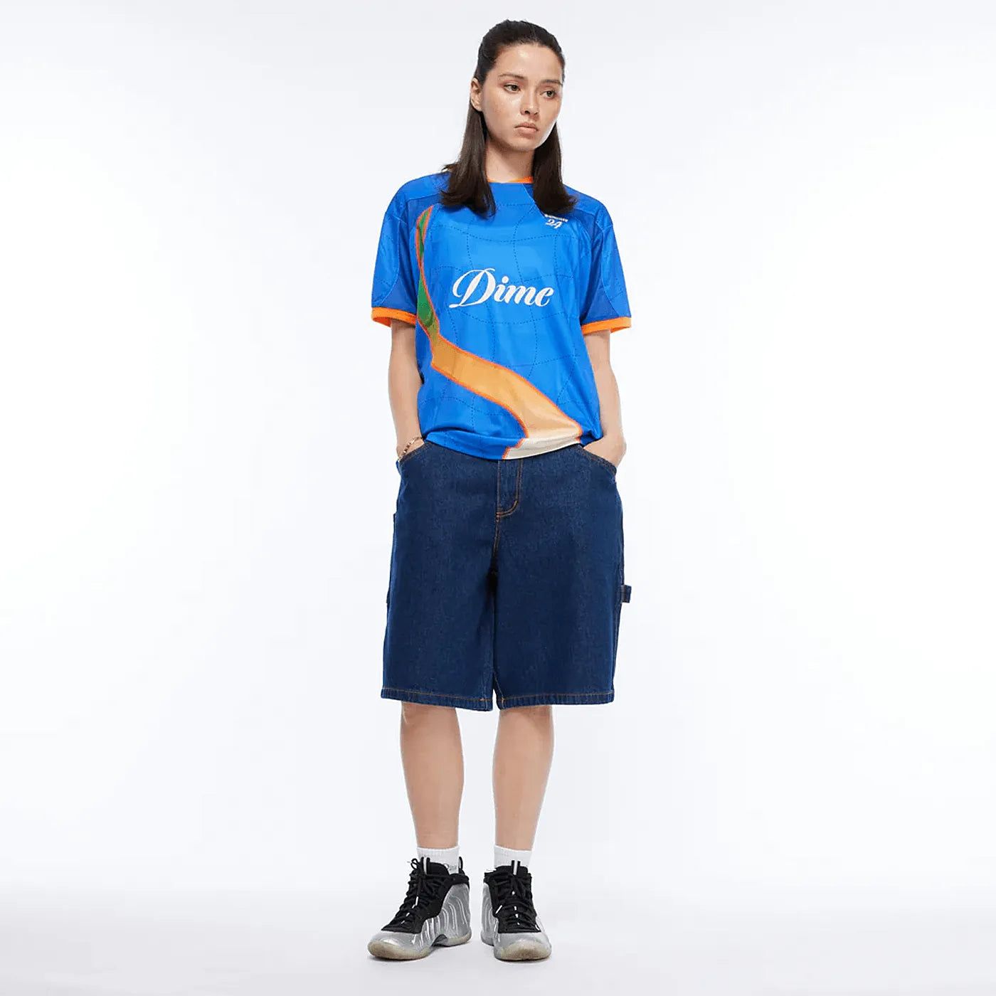 Dime MTL Pitch SS Jersey Royal Blue - ARROW & BEAST
