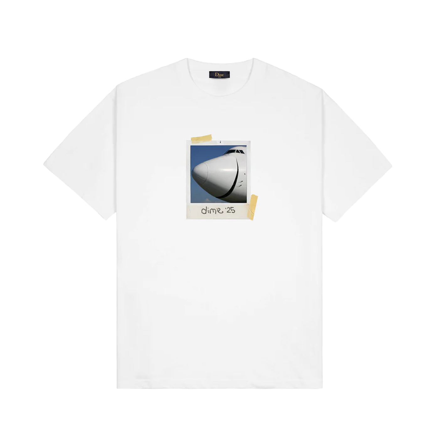 Dime MTL Plane Tee White