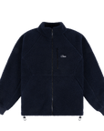 Dime MTL Polar Fleece Sherpa Zip Black