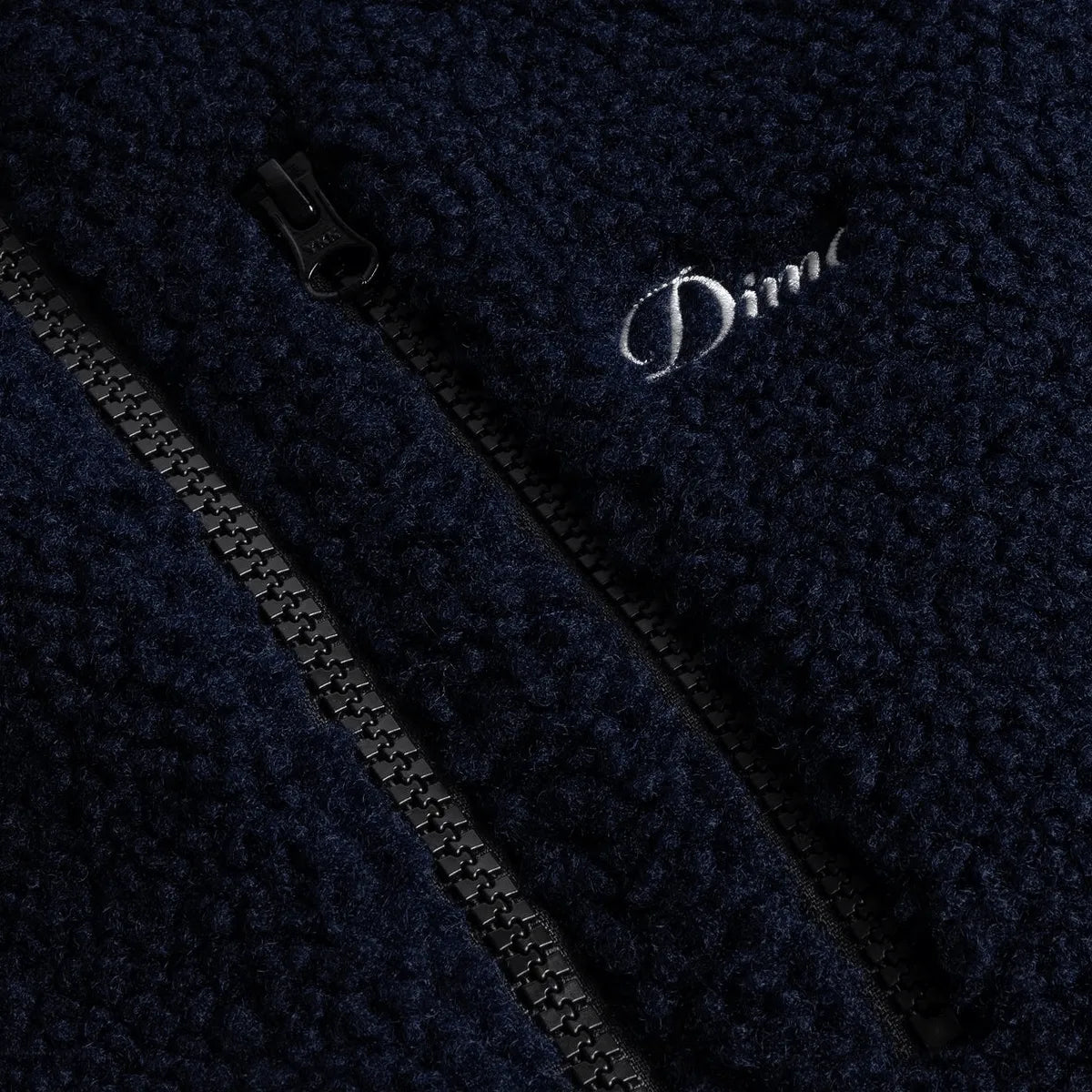 Dime MTL Polar Fleece Sherpa Zip Black - ARROW & BEAST