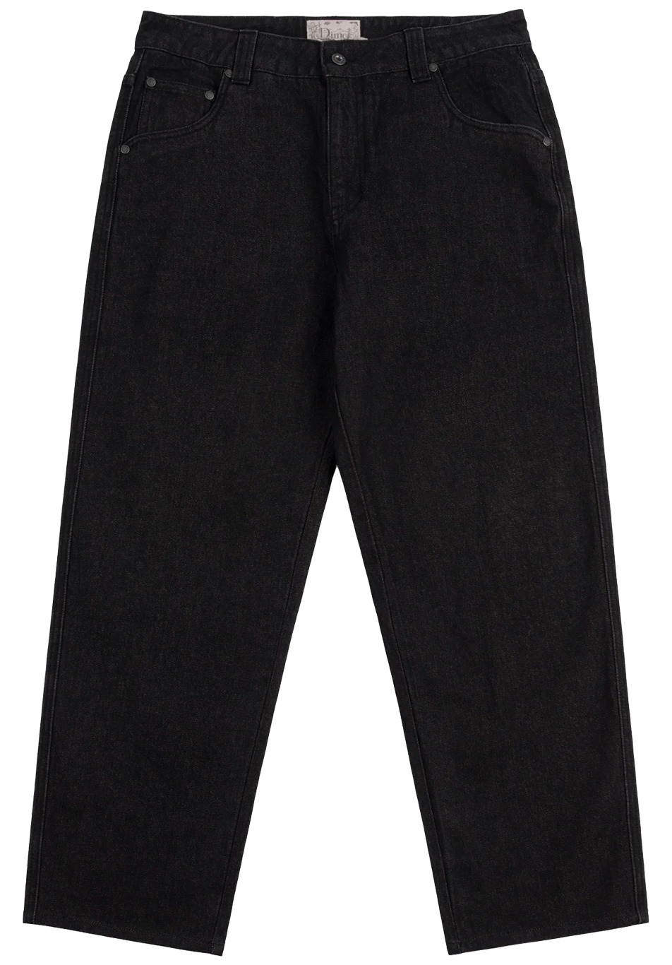 Dime MTL Relaxed Denim Pants Washed Black – ARROW & BEAST