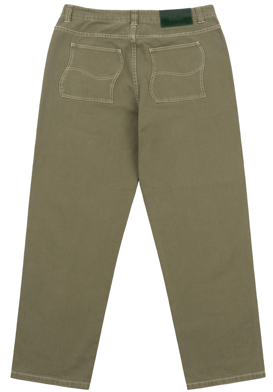 Dime MTL Classic Relaxed Denim Pants Washed Green