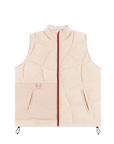 Dime MTL Sleeveless Puffer Tan - ARROW & BEAST