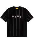 Dime MTL Striped Knit Tee Black