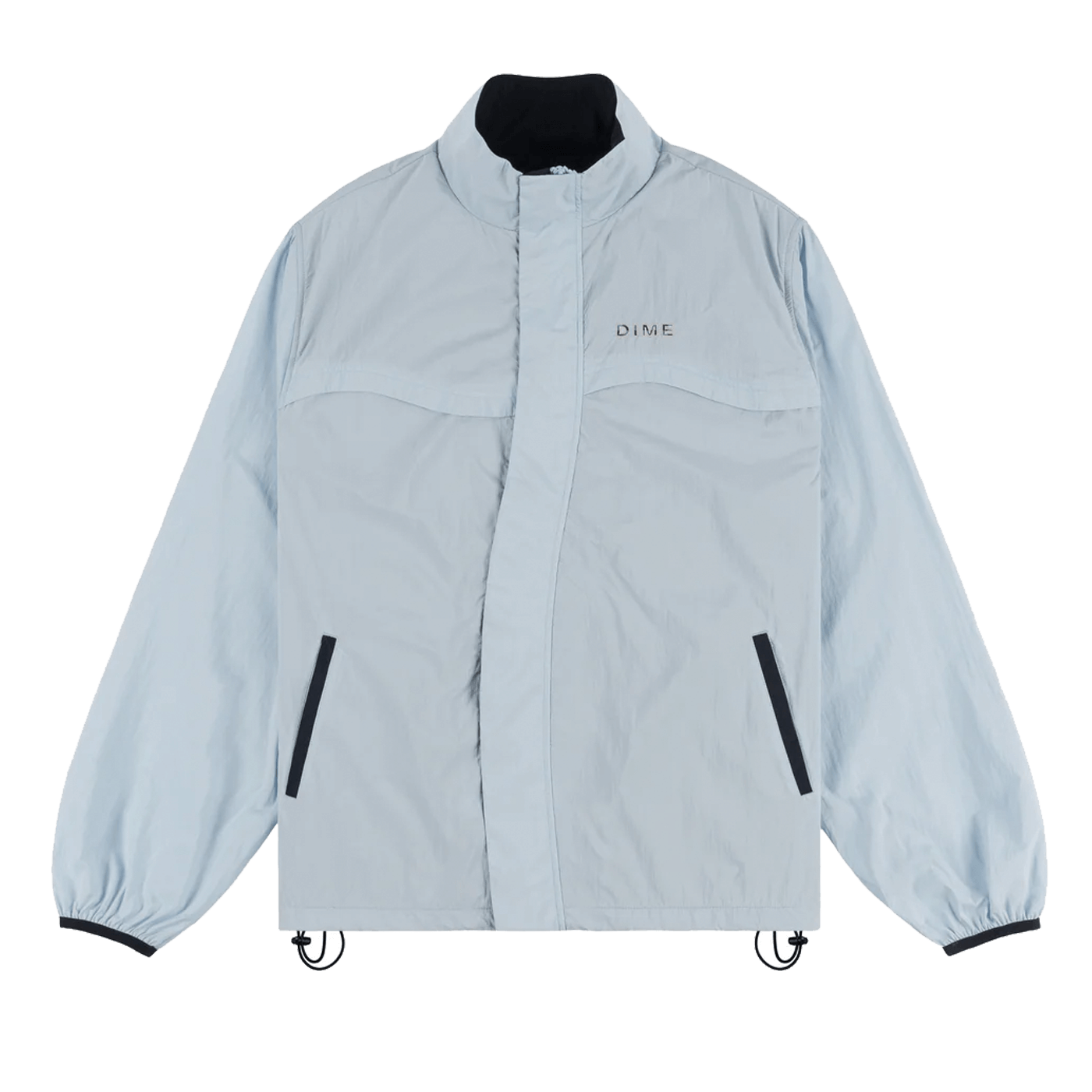 Dime MTL Warm Up Jacket Light Blue