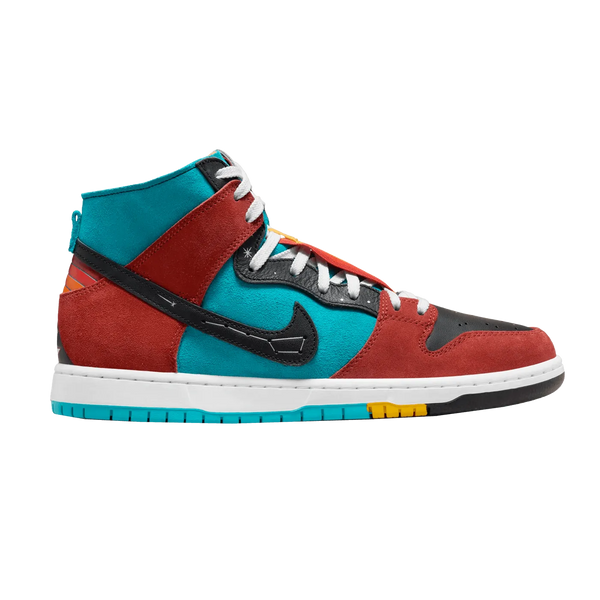 nike sb dunk mid hyper red