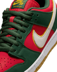 Nike SB Dunk Low Pro Fir White Uni Gold Red FZ1287-300