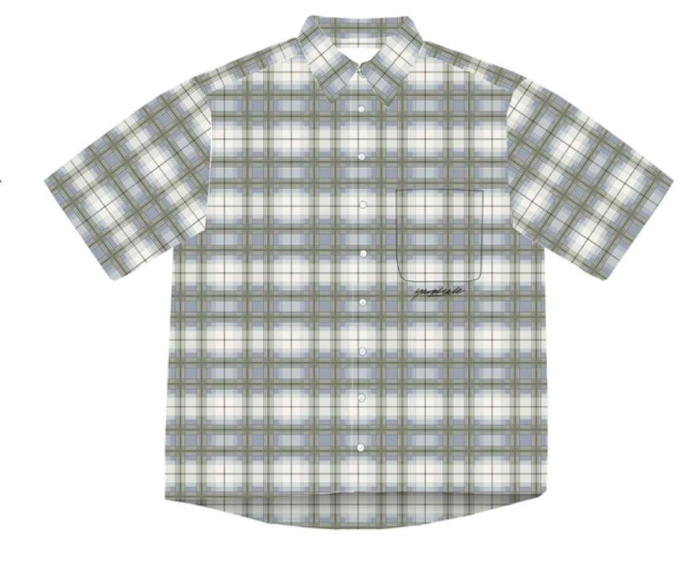 Yardsale XXX Faded Plaid Shirt (White) White