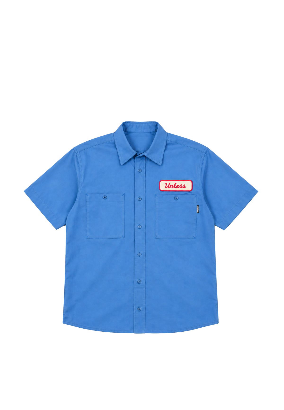 "UNLESS" Embroidered Work Shirt