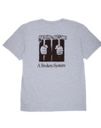Fucking Awesome A Broken System Tee Grey